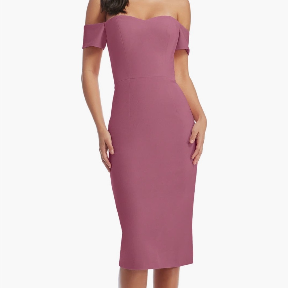 Dress the Population Bailey Off the shoulder